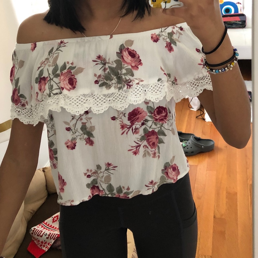 Rue21 Floral Off The Shoulder